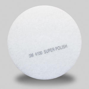 3M white floor Scouring polishing buffing pad white polishing pad